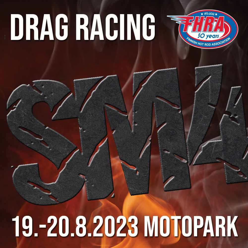 FHRA Kiihdytysajon SM-osakilpailu 4, 19.-20.8.2023