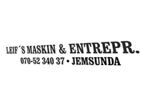 Leif`s Maskin & Entreprenad